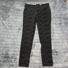 Pilcro and the Letterpress No 29 Serif Corduroy Pants Black White Diamond 29