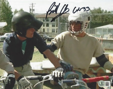 BILL ALLEN SIGNED 'RAD' CRU JONES #33 8x10 MOVIE PHOTO BAS 5 BECKETT COA PROOF