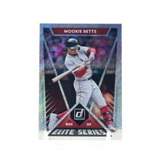 2020 Donruss #E-10 Mookie Betts Elite Series Rapture - Red Sox