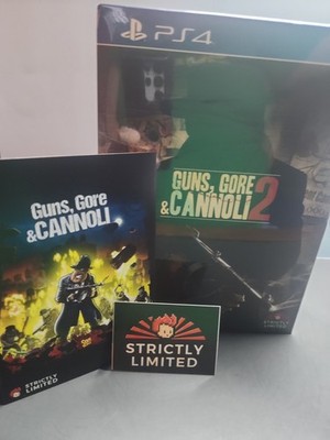 Guns, Gore & Cannoli 2 Collector's Edition Strictly Limited Games PS4 Shooter