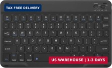 Bluetooth Keyboard, Slim Wireless Keyboard with Type-C Charging, Portable Keyboa