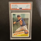 Topps 1985 Nolan Ryan Houston Astros #760 Base Set PSA 8 Graded Card