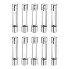 10pcs Glass Fuses Fast Blow 2A 250 Volt 6x30mm Fast Acting Fuse