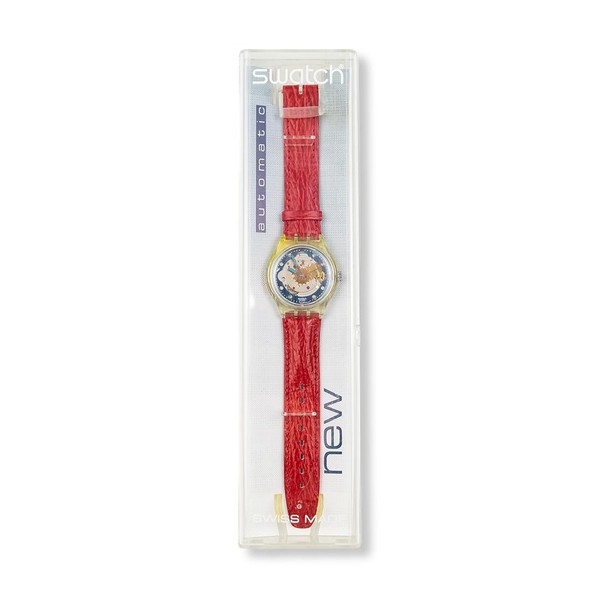 Swatch automatic red ahead SAK101 1992