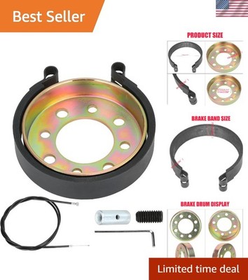 Lightweight 4'' Brake Band & Cable Assembly for Efficient Go-Kart Braking