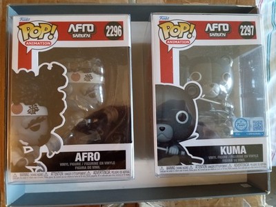 2296/2297 AFRO SAMURAI & KUMA (FUNKO SP. ED. ) W/ PROTECTOR