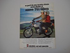 advertising Pubblicità 1978 MOTO GILERA 125 TG1 TG 1