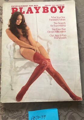 Vintage Playboy Magazine (Mature) - February 1973 | eBay