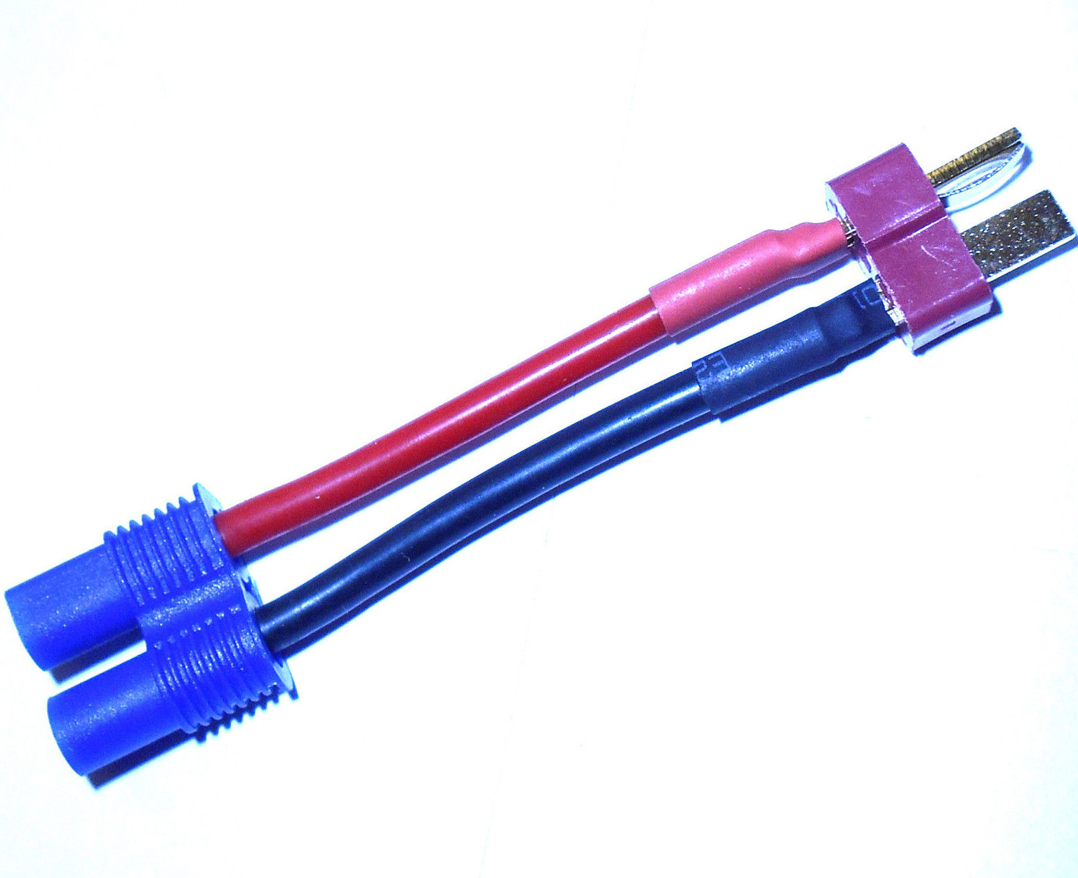 C8009AV2 Male T-Plug Connector to Female EC3 Adapter Compatible Wire 14 AWG 5cm