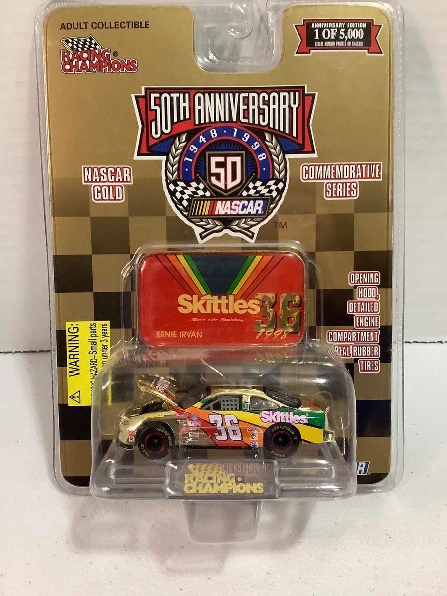 NASCAR 50th Anniversary Gold #36 Skittles Premier Racing Champions