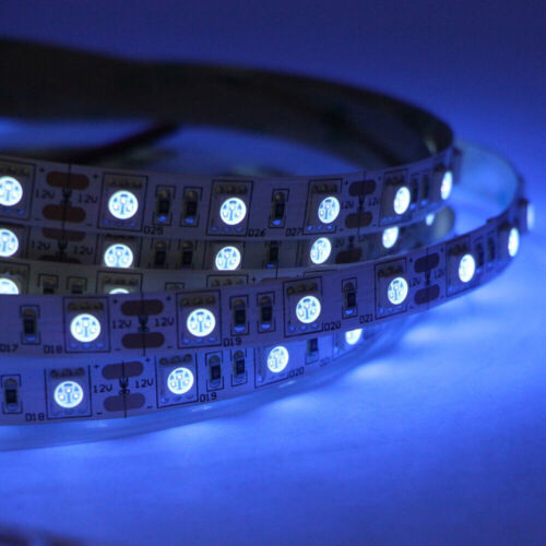 365nm UV Ultraviolet Black Light LED Strip Light SMD 5050 12V for UV Curing 1-5m - Picture 1 of 12