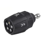 Nozzle Pressure Washer 0/15/25/40/65 Degrees Adjustable Multi Rotating Spray