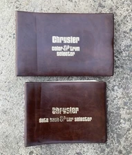 Original 1976 Chrysler Data Book Dealer Album Set Imperial Cordoba Color Trim
