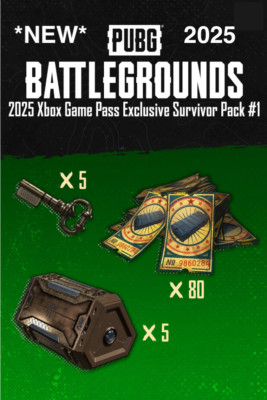 PUBG PlayerUnknown's Battlegrounds Survivor Pack #1 2025 Exclusive No. 1 [XBOX]