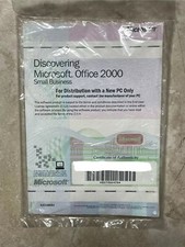 Microsoft Office 2000 Small Business with Product Key Sealed