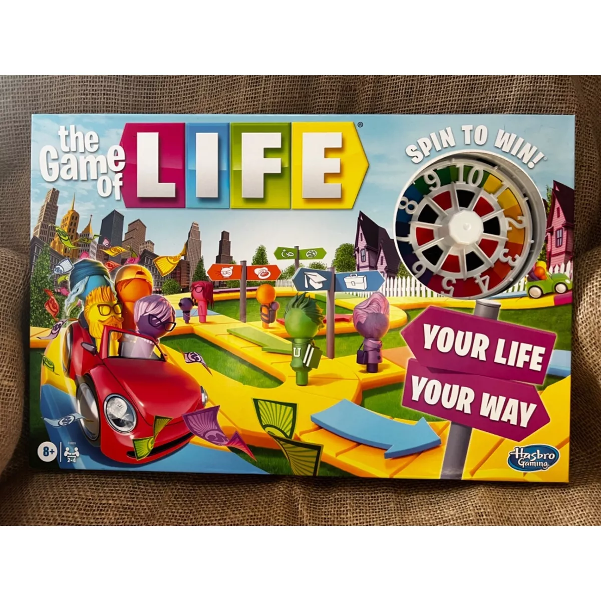 Party Games Hasbro f0800 Game of Life Updated Board gaming For gamers