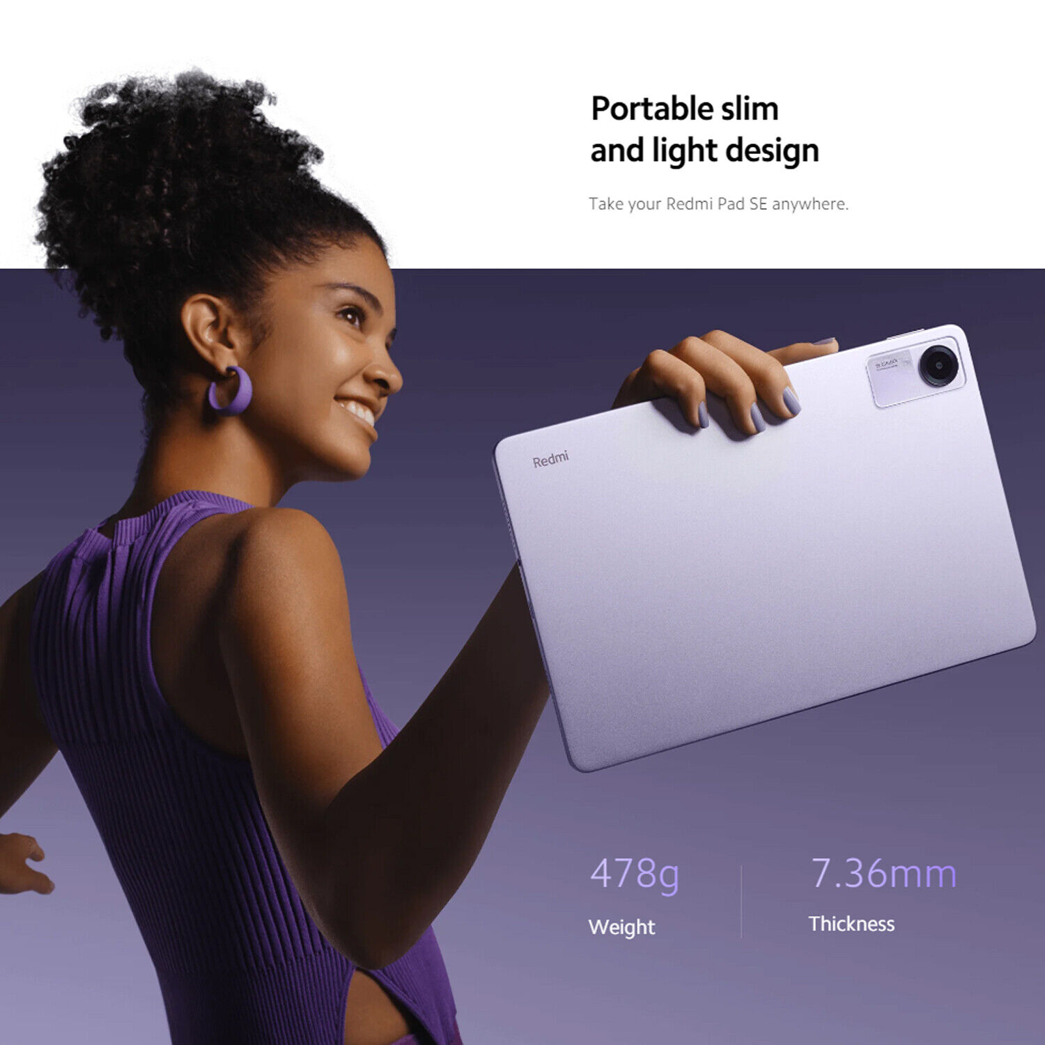 Tablet Xiaomi Redmi Pad SE 128GB 4GB RAM. Esmeralda – Tecniquero