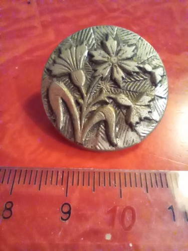 Boutons Anciens Originaux - Petits Formats Ronds - Couture Vintage - Occasion - France