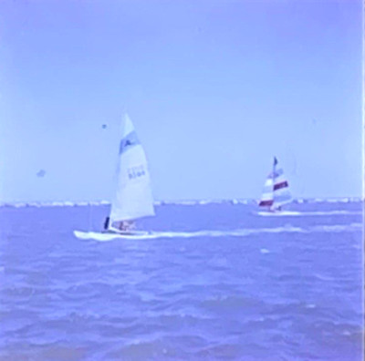 Lot of 3 Vintage 1973 Sailboats at Corpus Christi Yacht Basin Color Slides