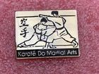 T10 KARATE DO MARTIAL ARTS Pins by DEMONS & WONDERS Vintage Lapel Pin