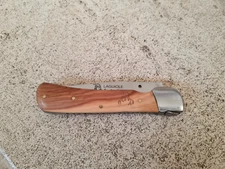couteau pliant Laguiole le Gaulois, manche bois de buis