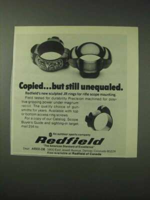 1978 Redfield Scope Mounts Ad - Copied but Unequaled