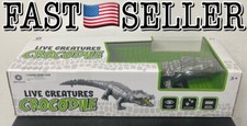 Live Creatures Crocodile Robots for Kids, Battery Operated Alligator Toy Robot