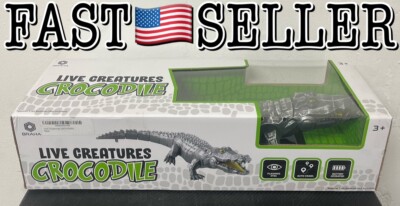 Live Creatures Crocodile Robots for Kids, Battery Operated
