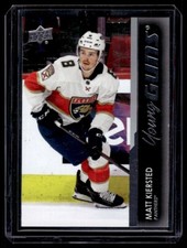 2021-22 Upper Deck Young Guns Matt Kiersted Rookie #244 Florida Panthers