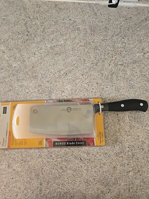 MasterChef Essentials 6.5'' CLEAVER  Triple Rivet Meat Knife  With Bonus Blade Co