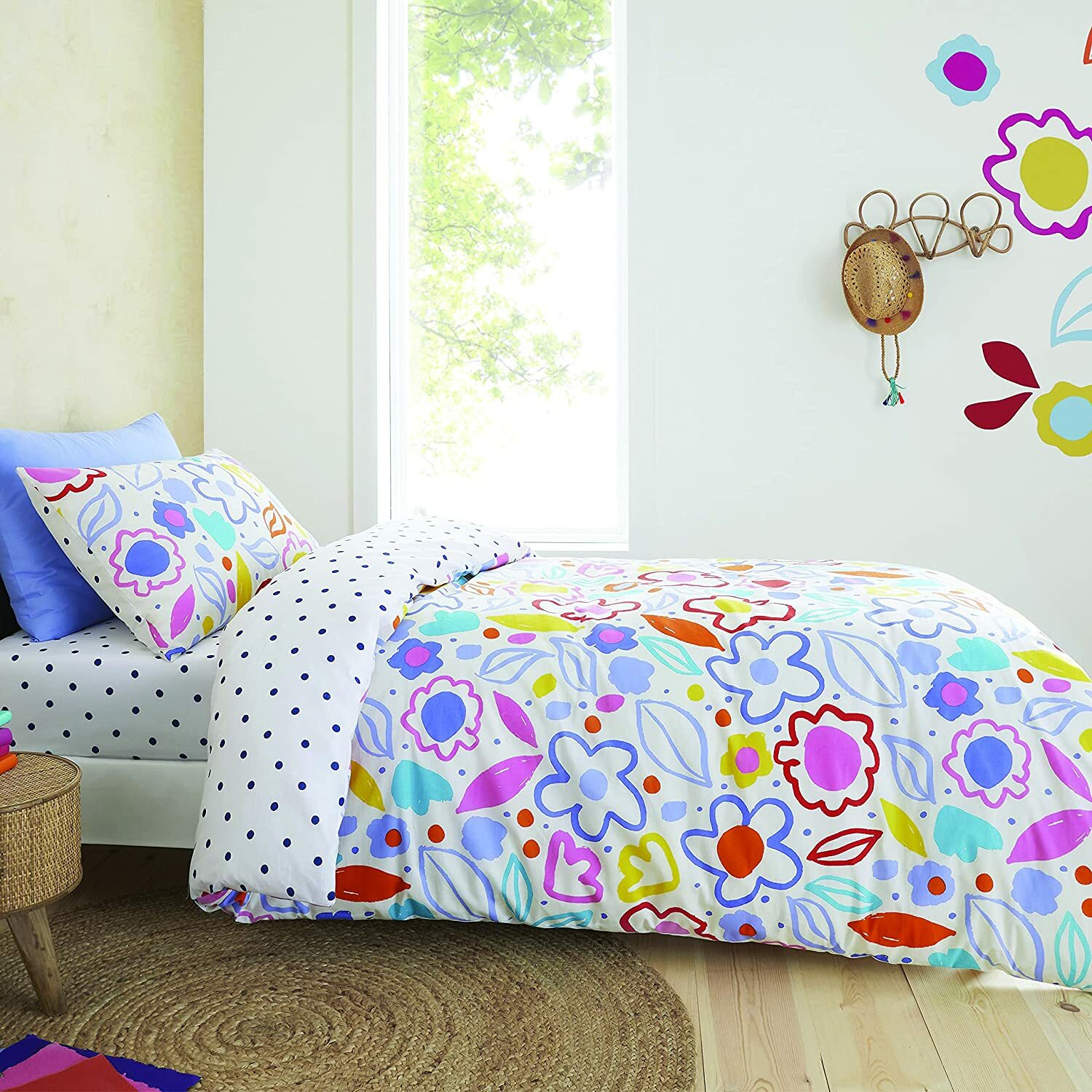 Blomme Floral Bright Bedding Range in 