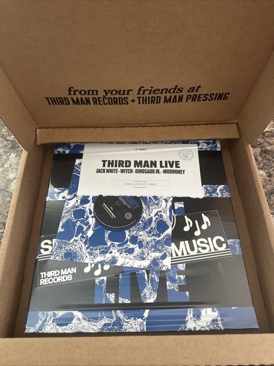 Third Man Records Vault 60 Jack White Mudhoney Dinosaur Jr Witch