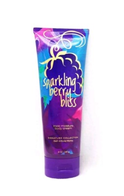 1 Bath Body Works Signature SPARKLING BERRY BLISS Triple Moisture Shea Cream