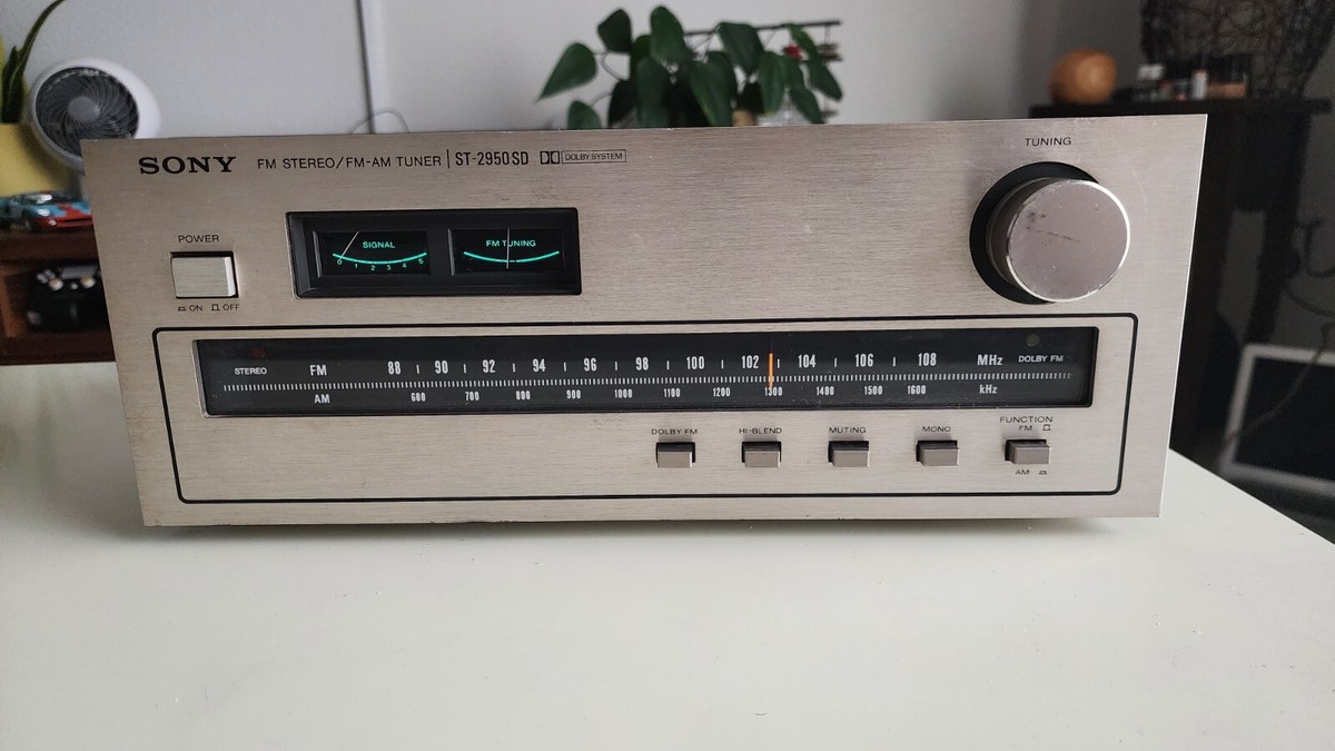 Vintage SONY ST-2950 SD FM Stereo FM/AM Tuner Receiver | eBay