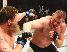 Josh Barnett Signed 11x14 Photo BAS COA UFC Fight Night 75 Picture Autograph '15