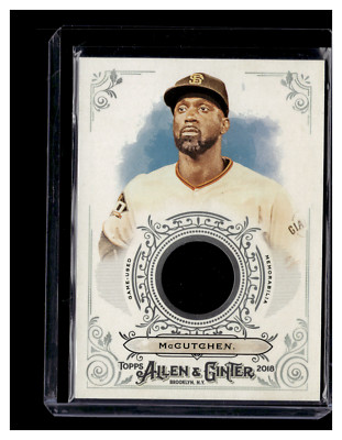 2018 Topps Allen & Ginter Full-Size Relics #FSRB-AM Andrew McCutchen  MEM
