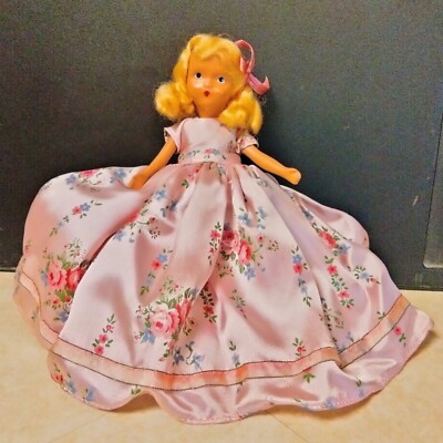 VTG Nancy Anne Bisque A Rosebud Girl to Love me Thru the June Days-#192 Box