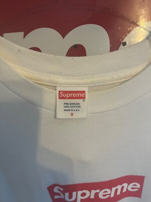 Supreme Box Logo Long Sleeve Tee | eBay UK