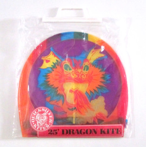 Quicksilver Kites 25 Foot Dragon Rainbow Kite Vintage In Package 1993