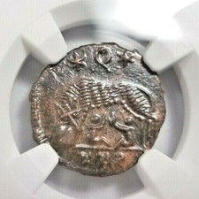 She-wolf Twins Constantine Ngc Ch Au Roman Empire Nummus Remus Roma Epfig Hoard She-wolf Twins Constantine Ngc Ch Au Roman Empire Nummus Remus Roma Epfig Hoard