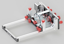 Laser CO2 Rotary K40 e simili, asse di rotazione K40, dispositivo di rotazione laser