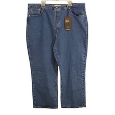 NWT Levi's Premium Jeans Ribcage Straight Ankle Super High Rise Size 24W Plus