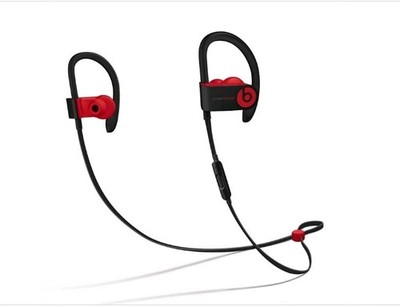 Beats Powerbeats3 Wireless Earphones Defiant Black-Red Decade Collection