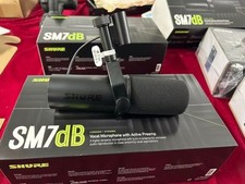 Imagen de Shure SM7dB Dynamic Microphone Preamp Stream Podcast Recording Black Authentic