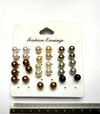 lot de 15 paires de boucles d'oreilles en alliage de cuivre neuf!