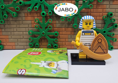 ( S3 / 3 / 8 ) Lego Minifigures col202 col13-8 Egyptian Warrior Series 13