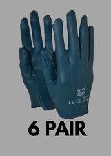 Ansell Nitrile Coated Interlock Work gloves size 10 XL 6 Pair
