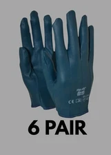 Ansell Nitrile Coated Interlock Work gloves size 10 XL 6 Pair