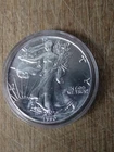1990 Uncirculated American Silver Eagle 1 ounce U S mint