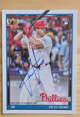 2026 Topps Series 1 - 1991 Topps Baseball Autographs Otto Kemp #91A-OTT (AU, RC)